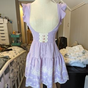 Liz Lisa Lavender Embroidered Jumper Japan size S-M